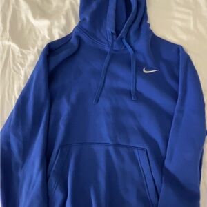 BLUE NIKE HOODIE, MEDIUM #nikehoodie